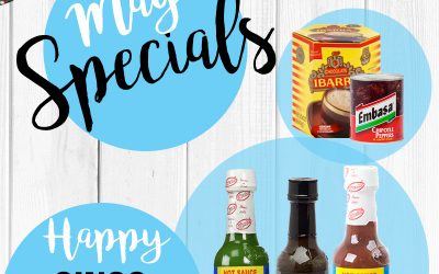 May Monthly Specials at Aztec Mexican Products and Liquor